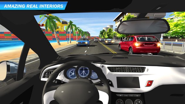 城市汽车赛车模拟器游戏截图4