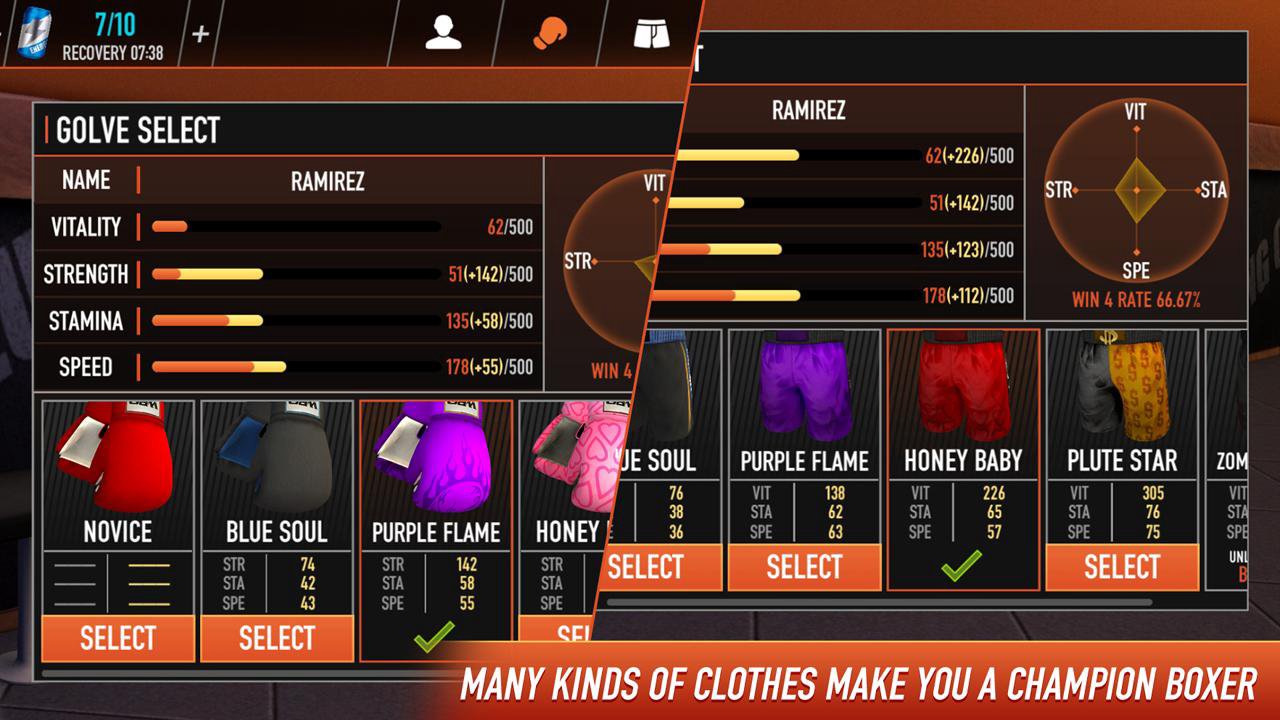 拳击俱乐部:终极格斗游戏截图1