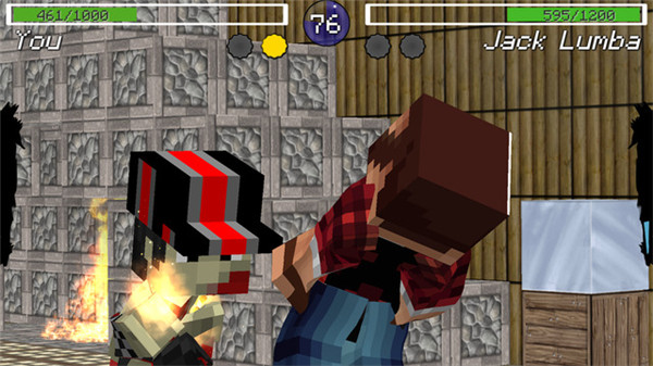 我的世界:街头霸王游戏截图1