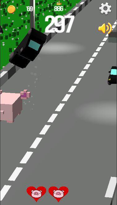 小猪的高速公路游戏截图1