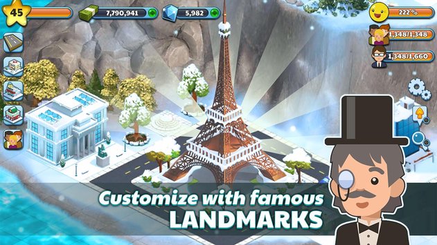 雪城:冰雪村庄世界游戏截图3