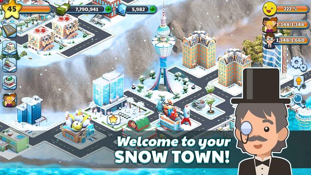 雪城:冰雪村庄世界游戏截图4