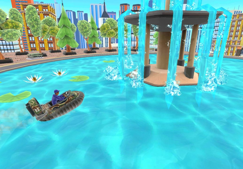 自行车冲刺游戏截图1