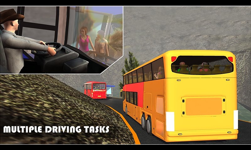 越野旅游巴士车司机游戏截图4