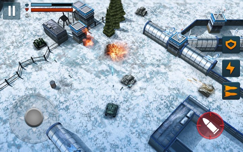 坦克大战:现代射击世界游戏截图1