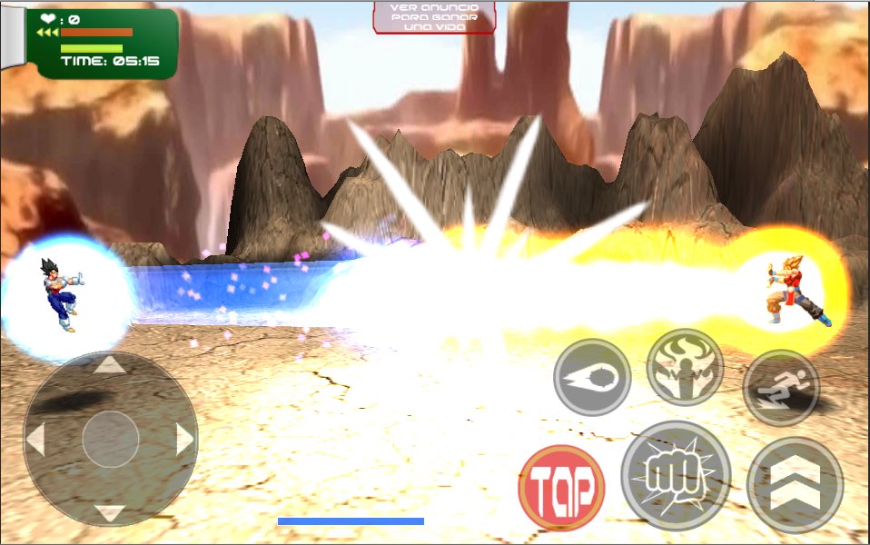 赛亚人勇士游戏截图1