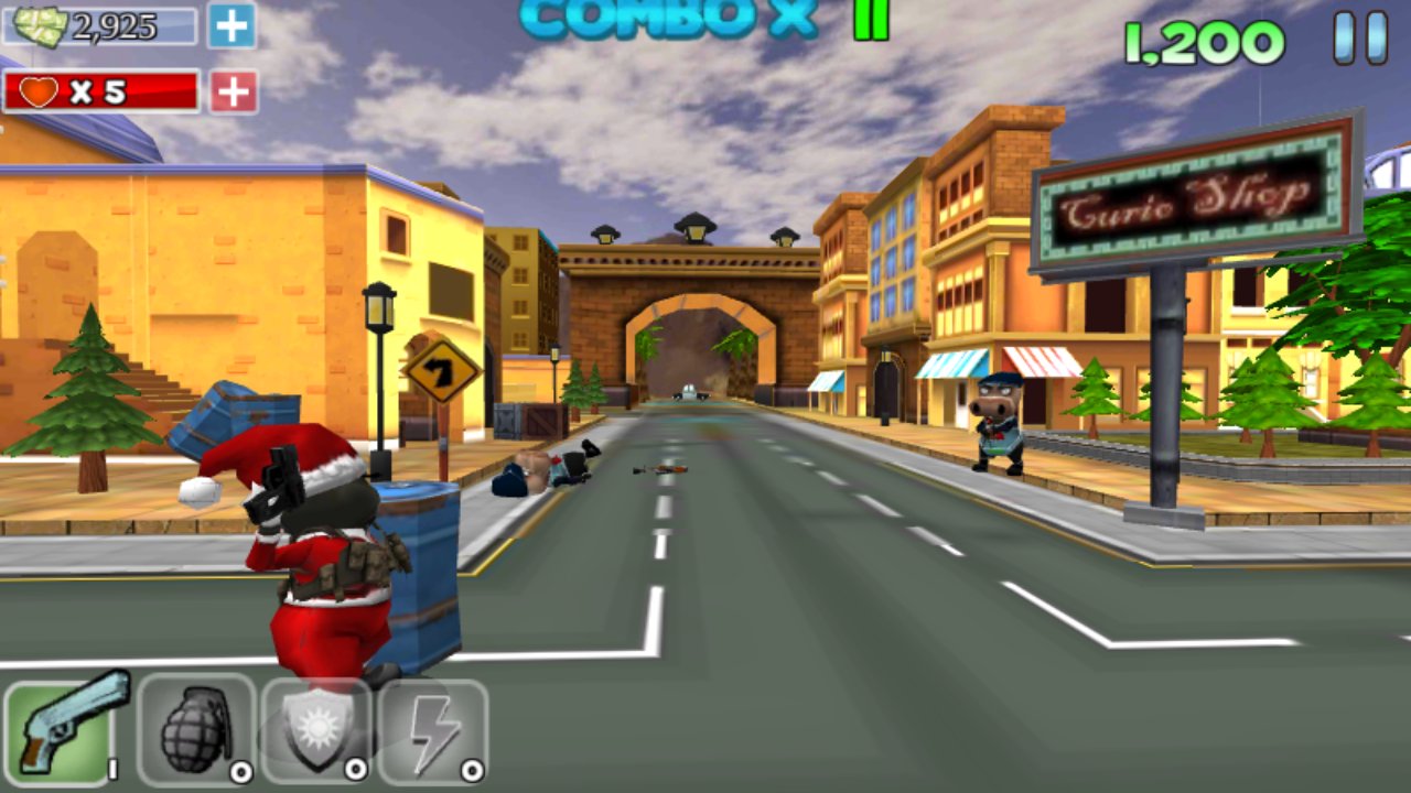 奔跑猫战士游戏截图1