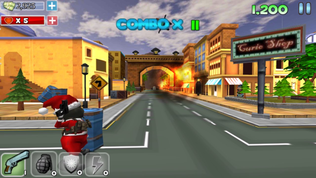 奔跑猫战士游戏截图1