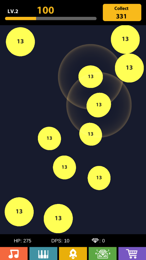 泡泡粉碎机游戏截图1