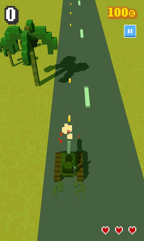 像素城市攻击游戏截图1