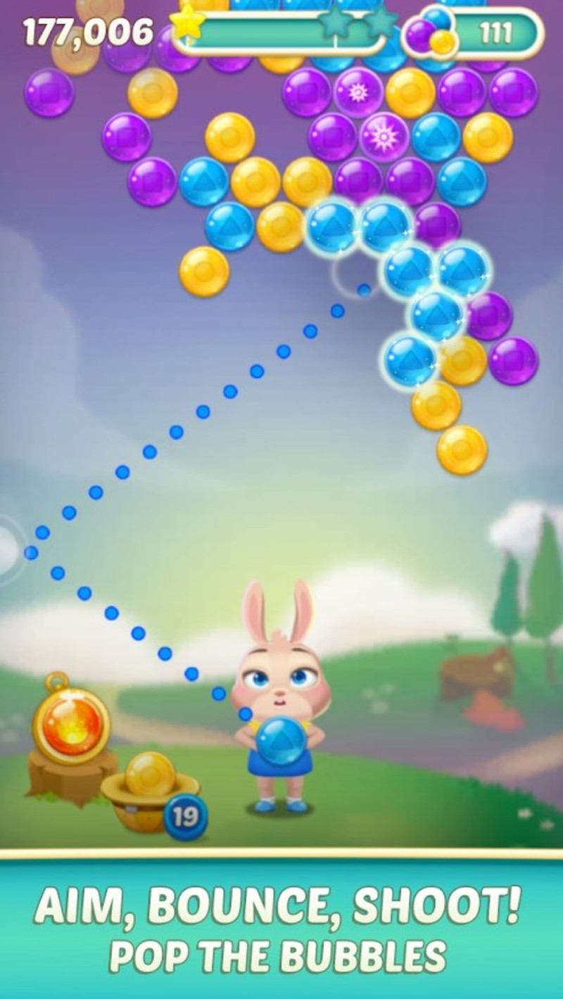 兔子泡泡龙2游戏截图3