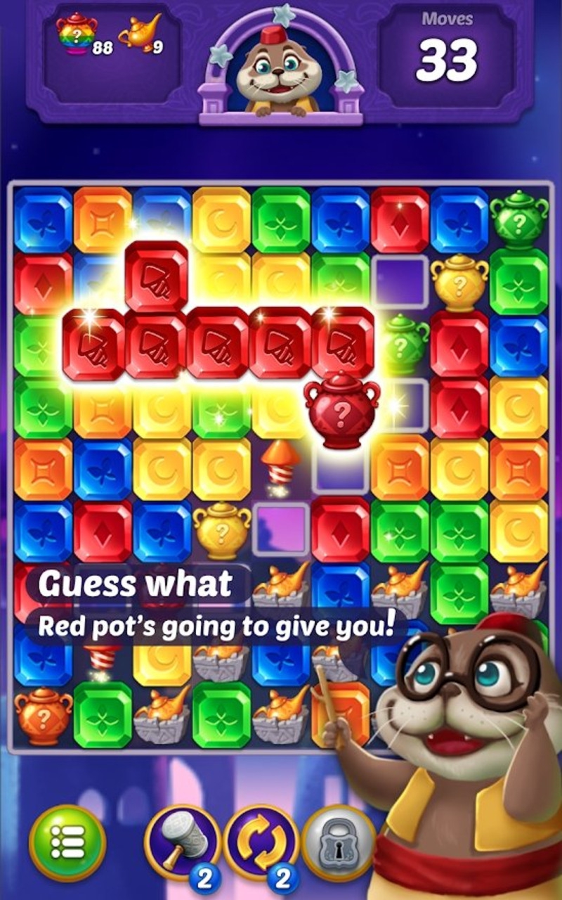 宝石波普金银岛游戏截图1