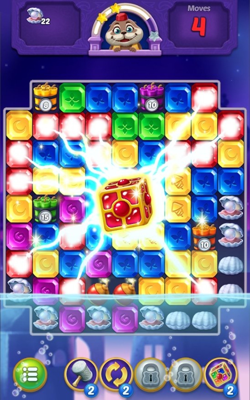 宝石波普金银岛游戏截图2