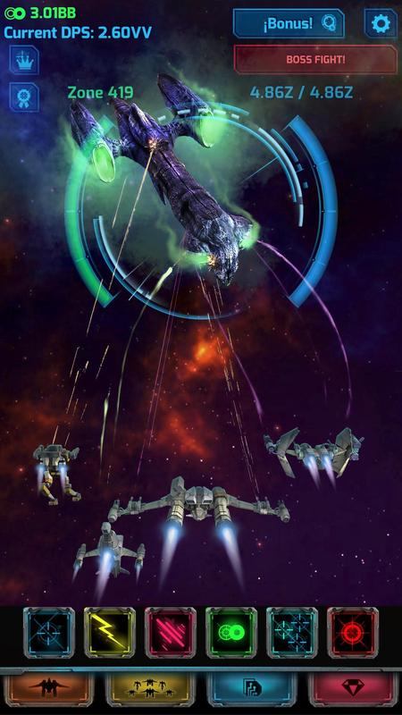 点击太空:闲置探索游戏截图1