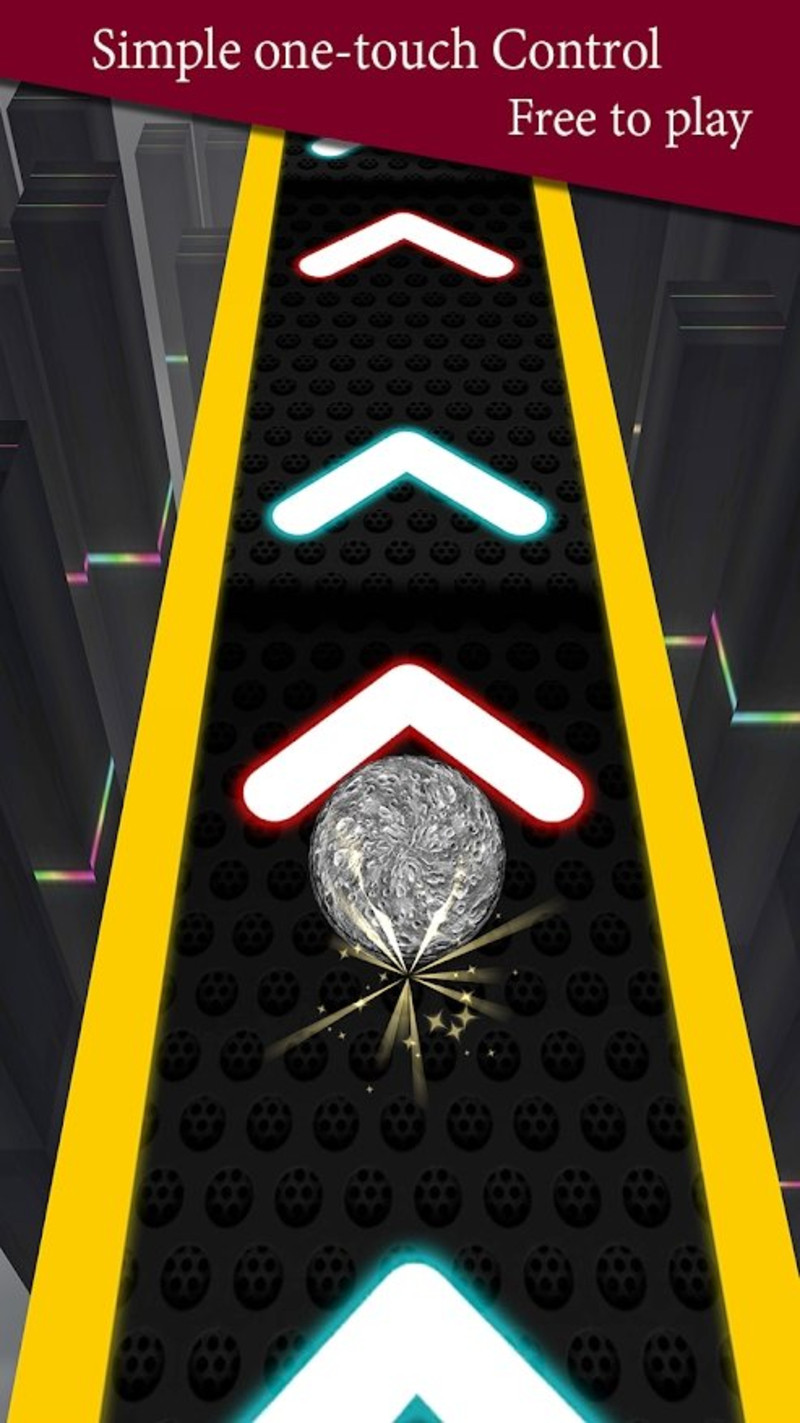 滚动天空球游戏截图1