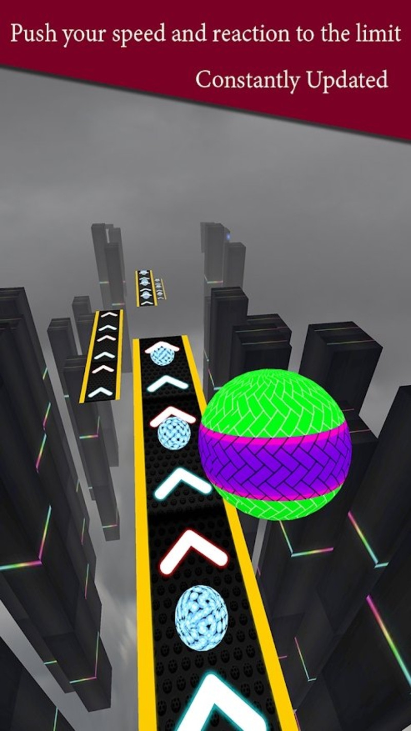 滚动天空球游戏截图1