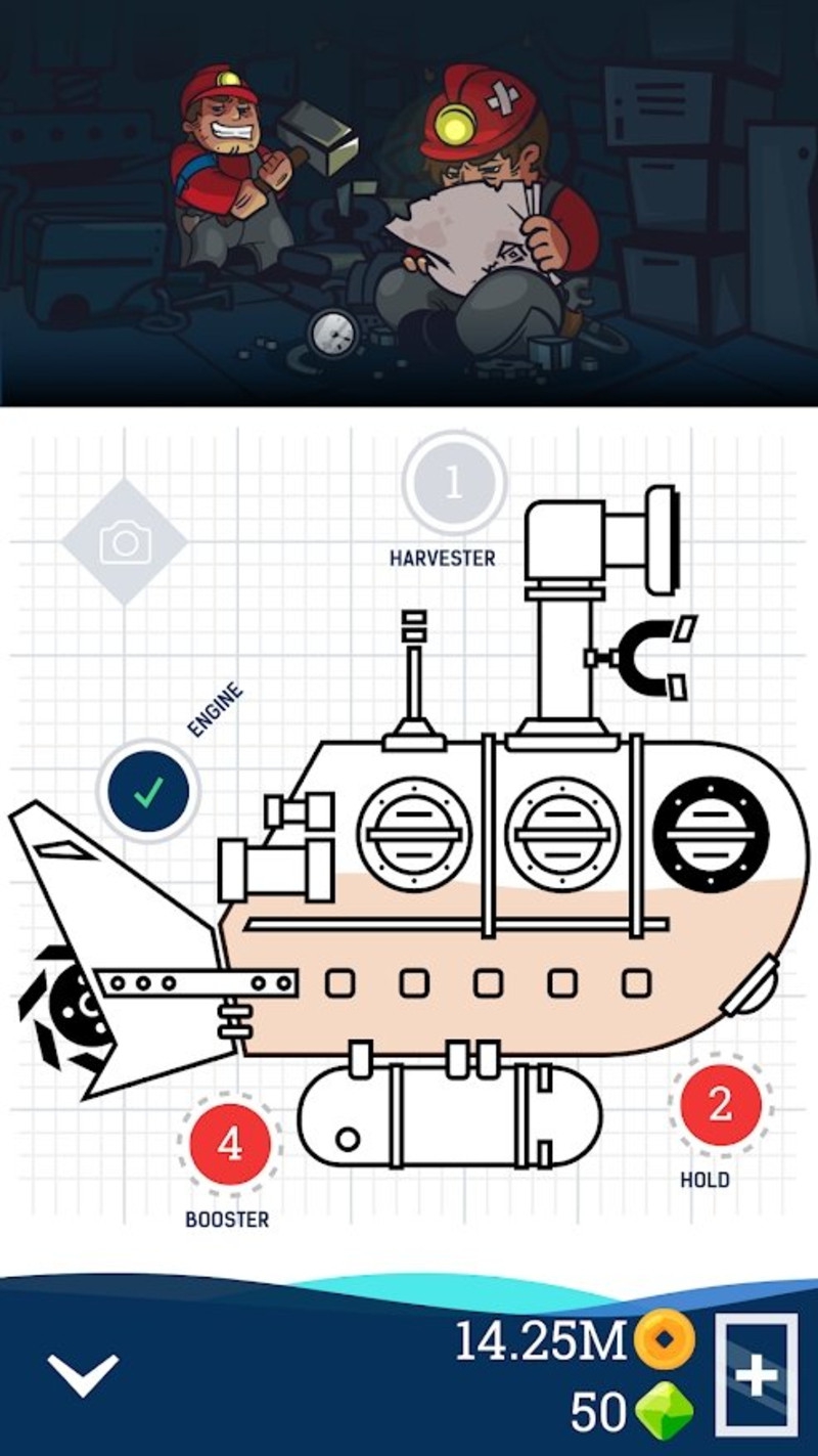 海底采矿游戏截图1