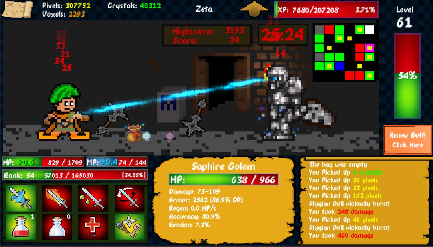 闲置冒险游戏截图1