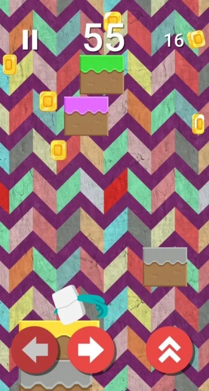 跳跃棉花糖游戏截图1