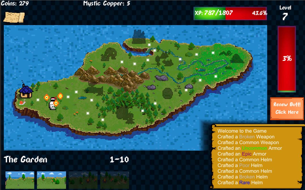 闲置冒险游戏截图1