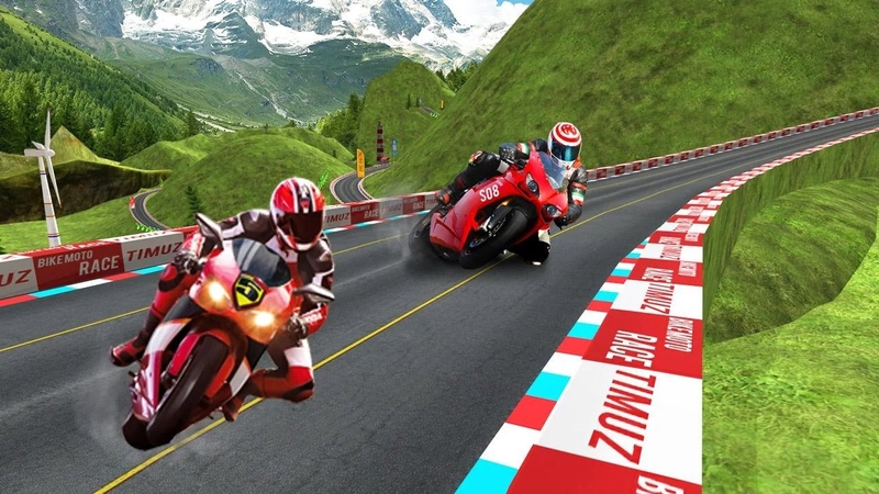 摩托车赛游戏截图2