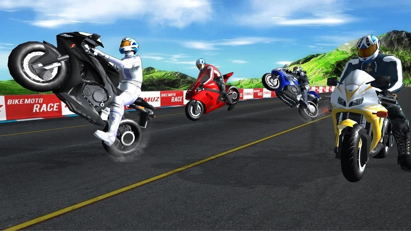 摩托车赛游戏截图3