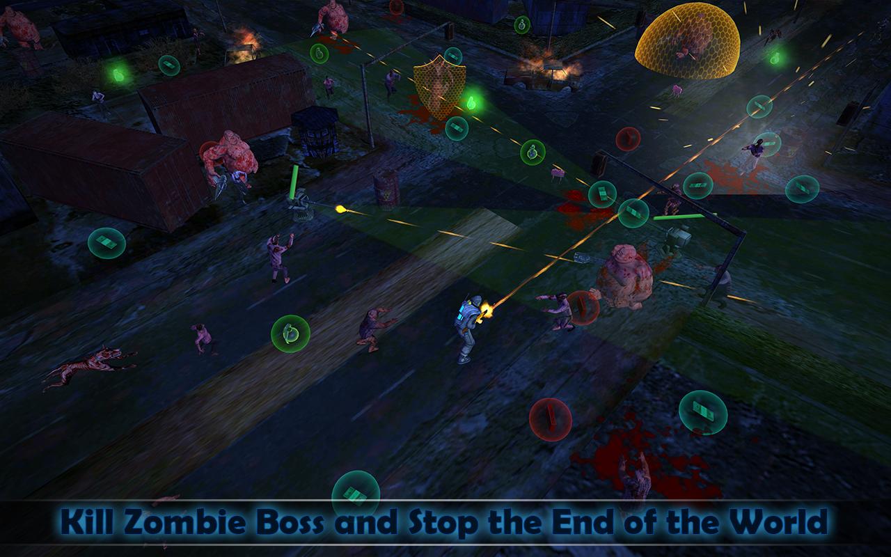 僵尸射击边境战争游戏截图1