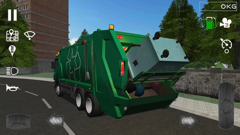 垃圾车模拟器游戏截图1