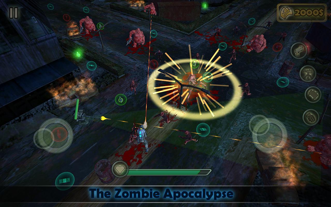 僵尸射击边境战争游戏截图1