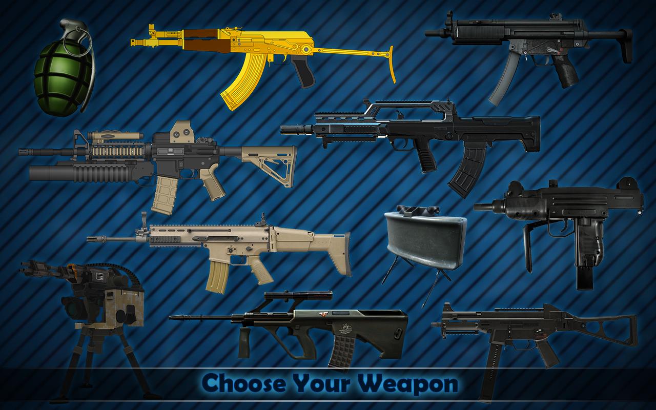 僵尸射击边境战争游戏截图1