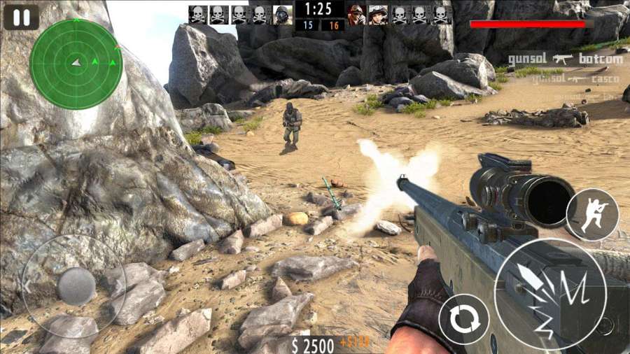 超级狙击手行动游戏截图1