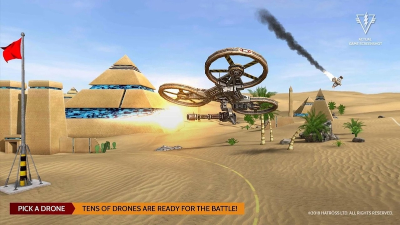 无人机战争3D游戏截图2