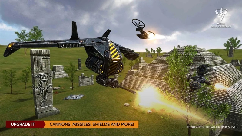 无人机战争3D游戏截图1