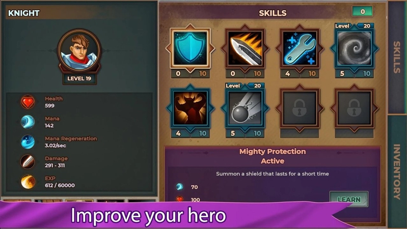 投石战争:城堡塔防游戏截图1