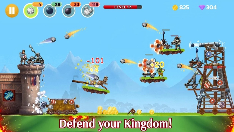 投石战争:城堡塔防游戏截图4