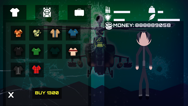 火柴人之战:打击枪游戏截图1