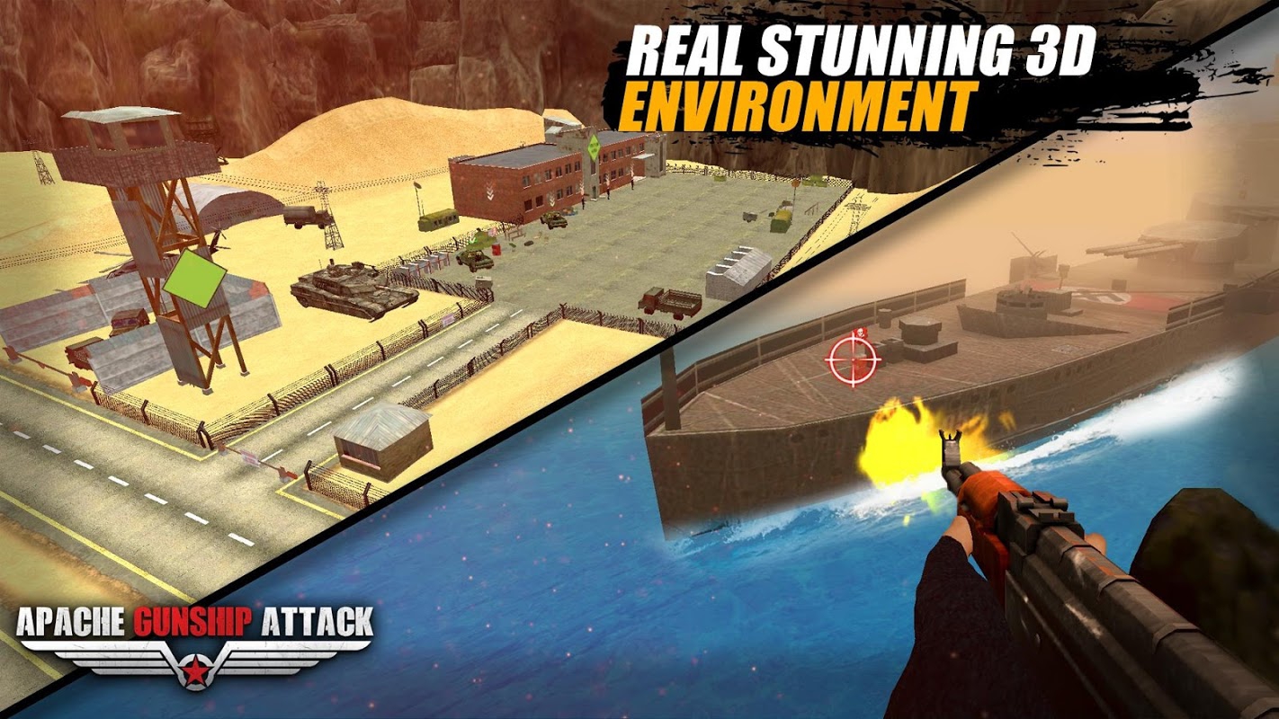 真实直升机战斗游戏截图1