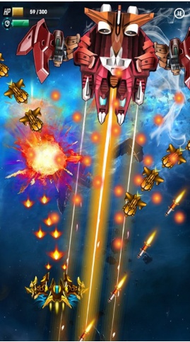 银河攻击:太空射击游戏截图3