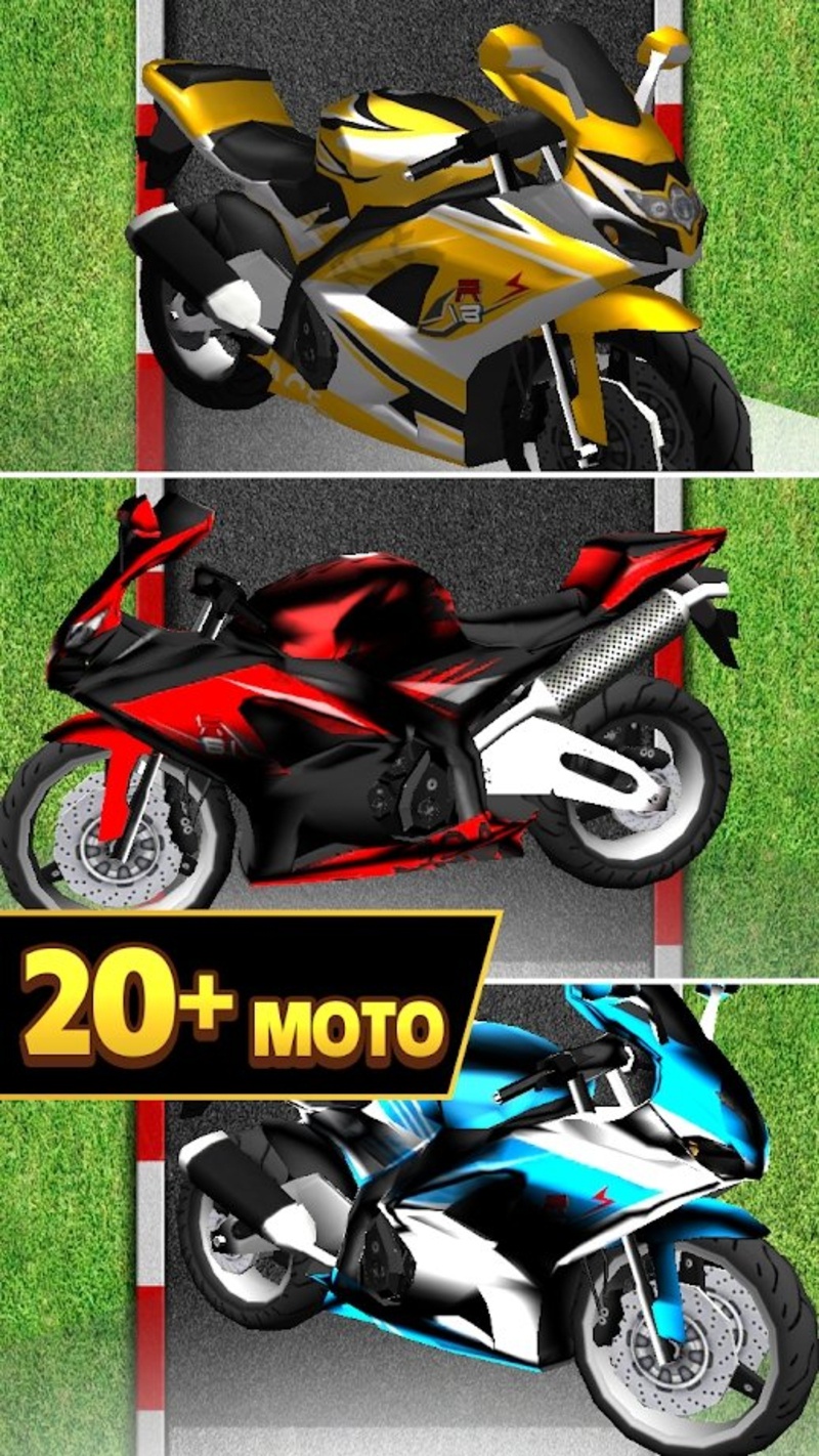 3D摩托赛车游戏截图2