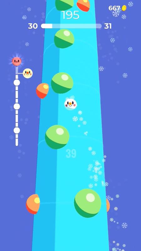 超级跳跃游戏截图0