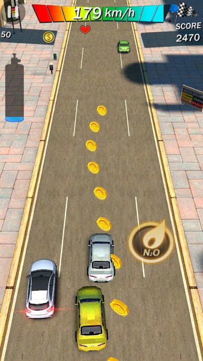 疯狂公路赛车游戏截图1