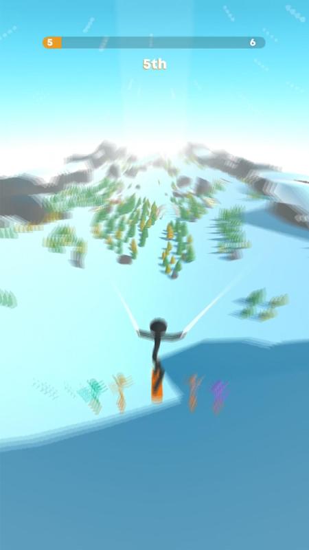 火柴人滑雪游戏截图2