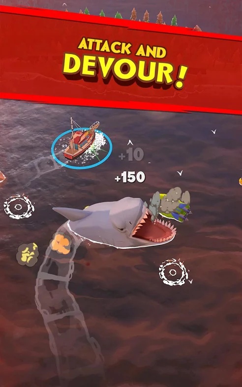大白鲨大作战游戏截图5