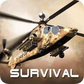 皇牌突袭:武装直升机空战游戏图标