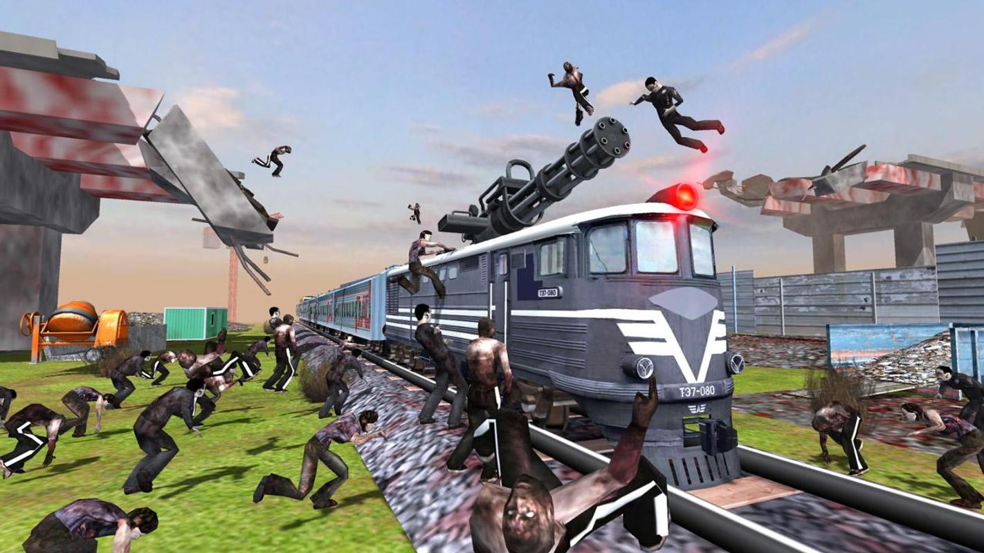 列车射击:僵尸战争游戏截图2