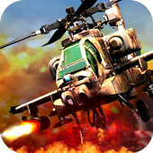 武装直升机射击攻击游戏图标