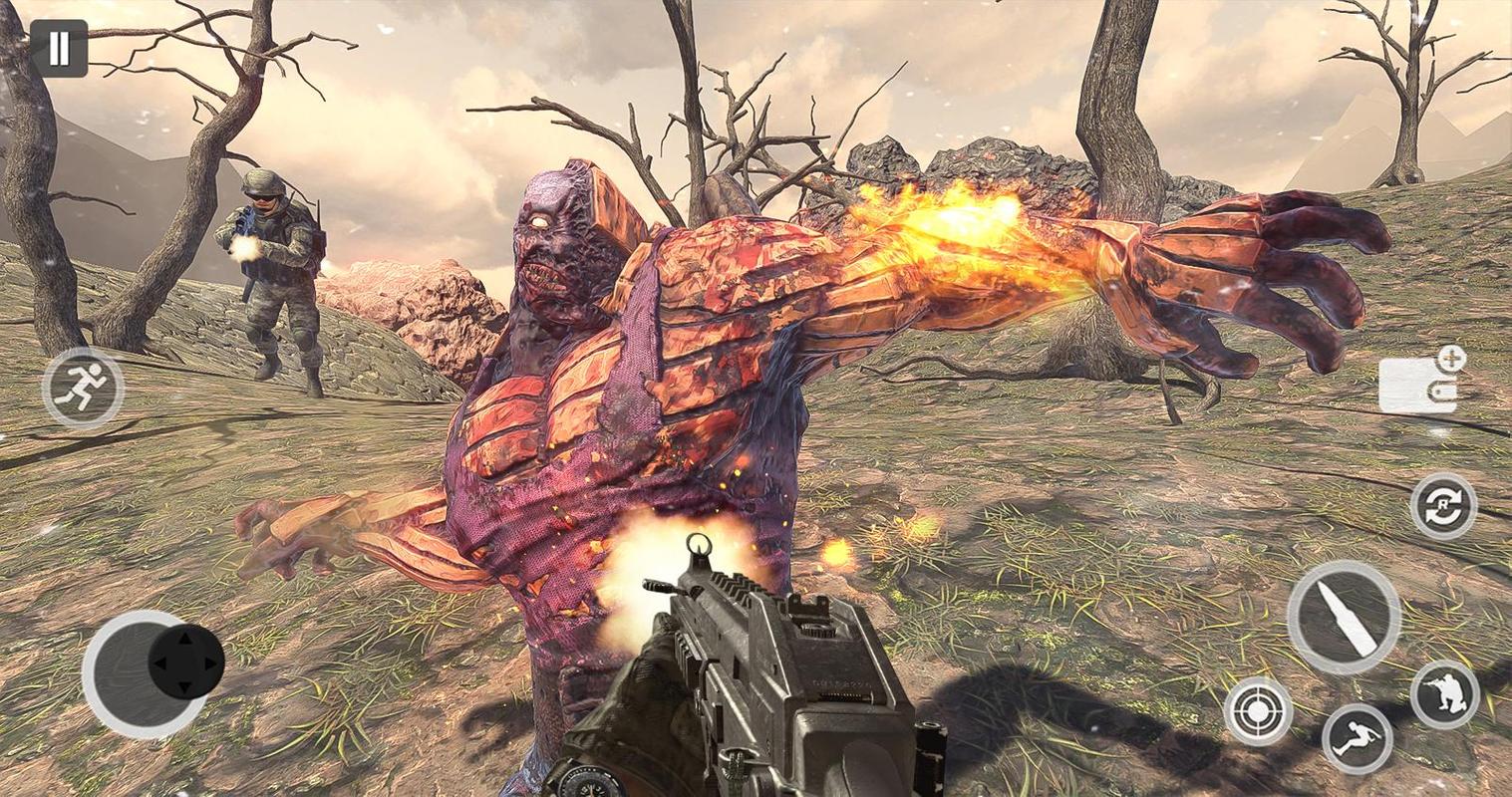 反击僵尸进攻游戏截图1