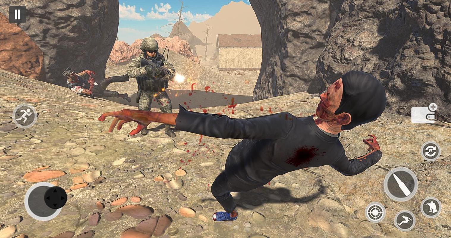 反击僵尸进攻游戏截图1