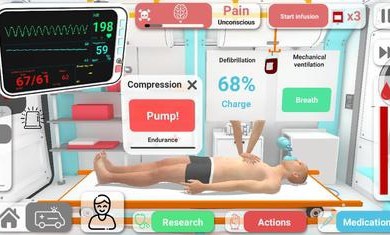 康复公司:医疗模拟器游戏截图2