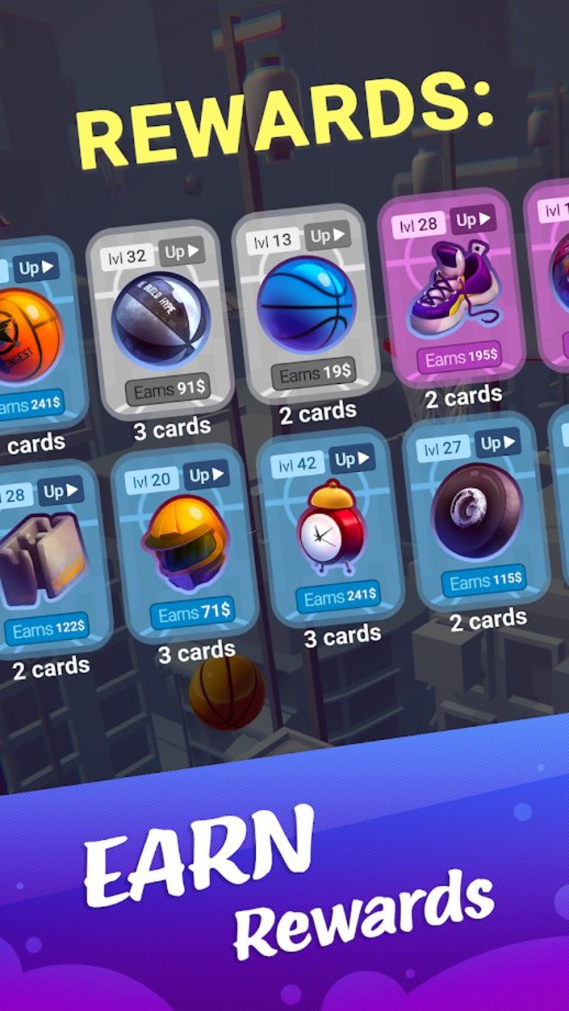 彩色扣篮3D游戏截图0